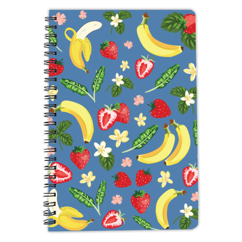 Banana Split - personalised A4, A5, A6 notebook by Niamh McKeown
