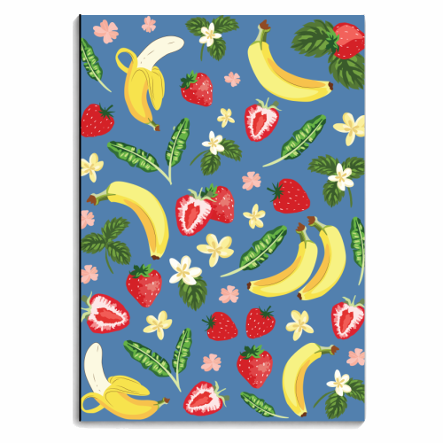 Banana Split - personalised A4, A5, A6 notebook by Niamh McKeown
