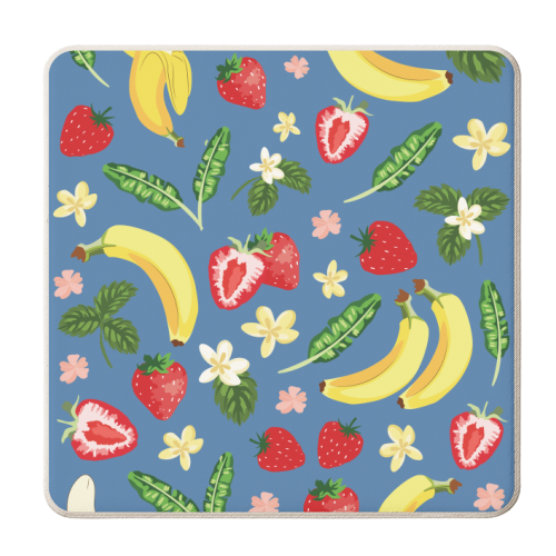 Banana Split - personalised beer coaster by Niamh McKeown