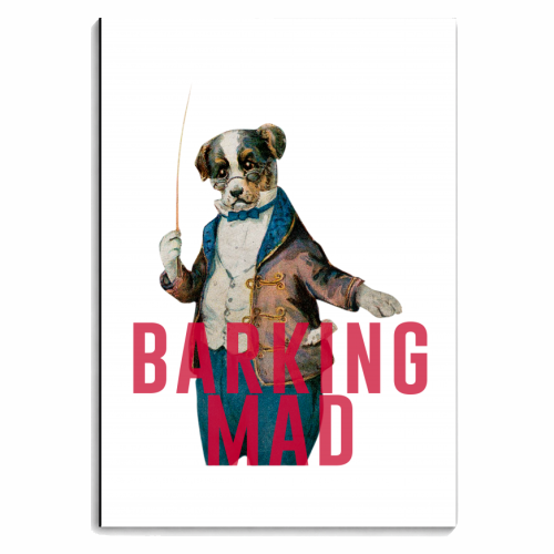 Barking Mad - personalised A4, A5, A6 notebook by The 13 Prints