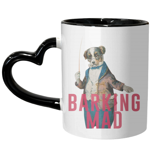 Barking Mad - unique mug by The 13 Prints