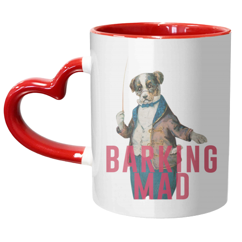 Barking Mad - unique mug by The 13 Prints