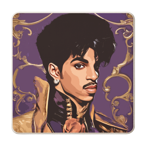 BAROQUE PRINCE - personalised beer coaster by DOLLY WOLFE
