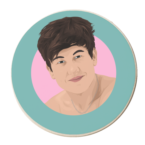 Barry Keoghan - personalised beer coaster by Pink and Pip