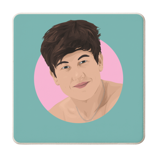 Barry Keoghan - personalised beer coaster by Pink and Pip