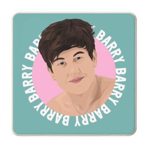 Barry Keoghan Print - personalised beer coaster by Pink and Pip