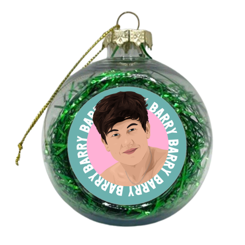 Barry Keoghan Print - xmas bauble by Pink and Pip