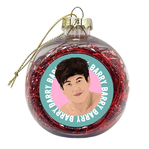 Barry Keoghan Print - xmas bauble by Pink and Pip