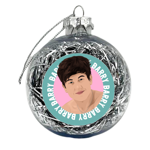 Barry Keoghan Print - xmas bauble by Pink and Pip