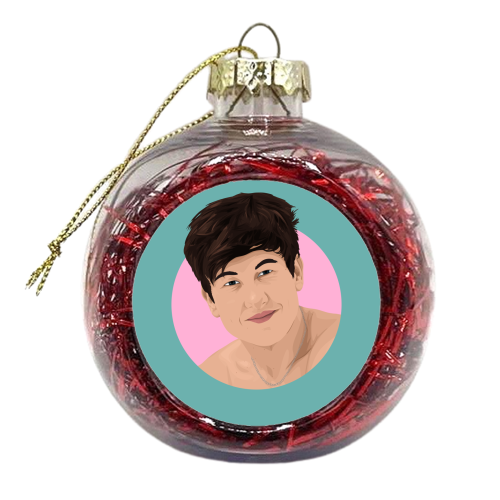Barry Keoghan - xmas bauble by Pink and Pip