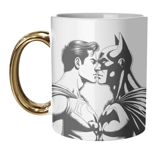 Batcurious - unique mug by Ms Doodle