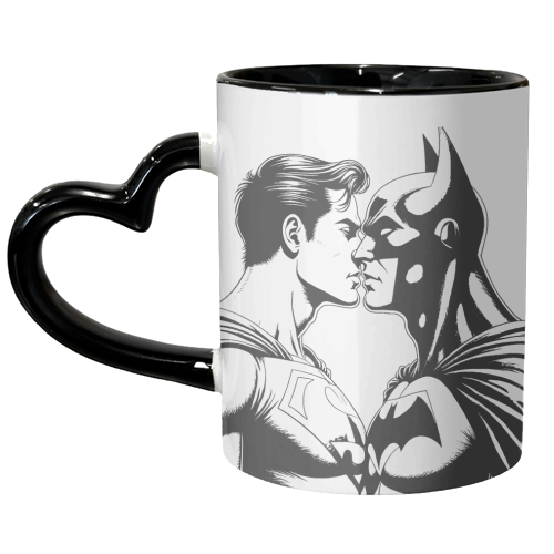 Batcurious - unique mug by Ms Doodle