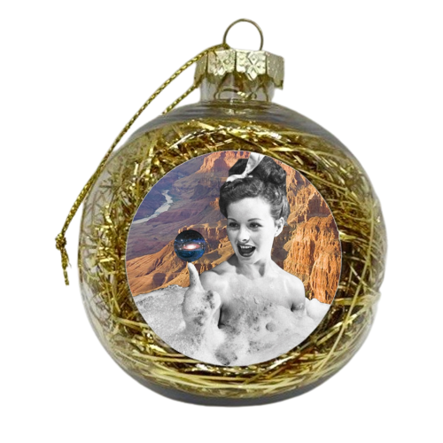 Bathtub Canyon - xmas bauble by Peter Dannenbaum