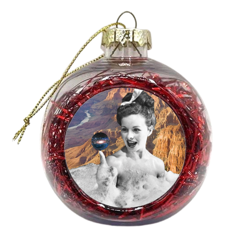 Bathtub Canyon - xmas bauble by Peter Dannenbaum