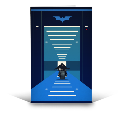 Batman ‘08 The Dark Knight - funny greeting card by Danny Welch