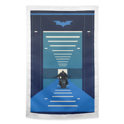 Batman ‘08 The Dark Knight - funny tea towel by Danny Welch