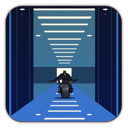 Batman ‘08 The Dark Knight - personalised beer coaster by Danny Welch