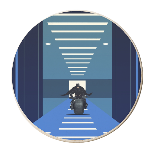 Batman ‘08 The Dark Knight - personalised beer coaster by Danny Welch