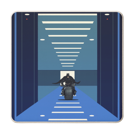 Batman ‘08 The Dark Knight - personalised beer coaster by Danny Welch