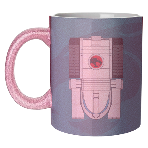 Thundertank - unique mug by Danny Welch