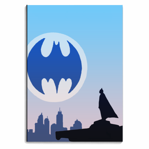 Batman The Signal - personalised A4, A5, A6 notebook by Danny Welch