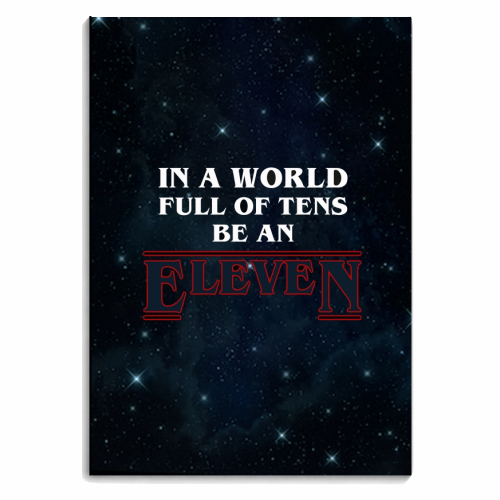 Be Eleven - personalised A4, A5, A6 notebook by Wallace Elizabeth