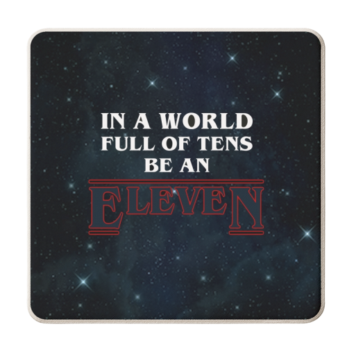 Be Eleven - personalised beer coaster by Wallace Elizabeth