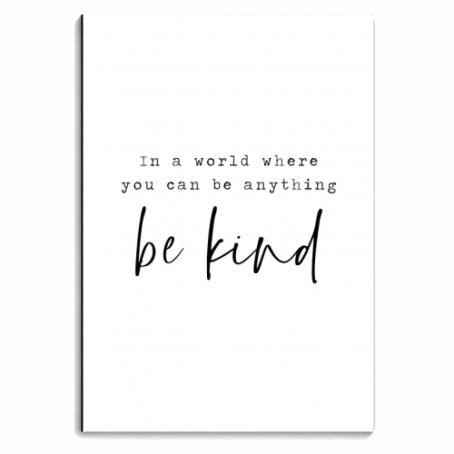 Be Kind - personalised A4, A5, A6 notebook by The 13 Prints