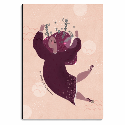 Be Kind To Yourself - personalised A4, A5, A6 notebook by Alice Palazon