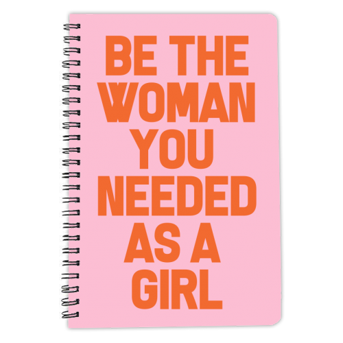 Be the Woman - personalised A4, A5, A6 notebook by Pink and Pip