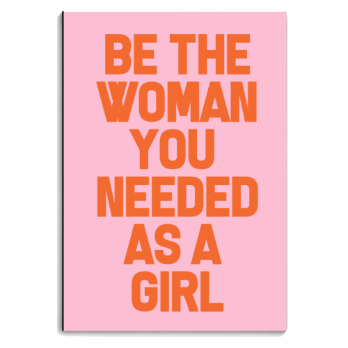 Be the Woman - personalised A4, A5, A6 notebook by Pink and Pip