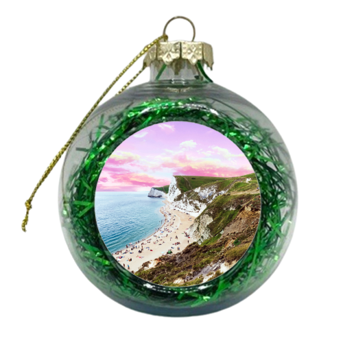 Beach Dream - xmas bauble by Uma Prabhakar Gokhale