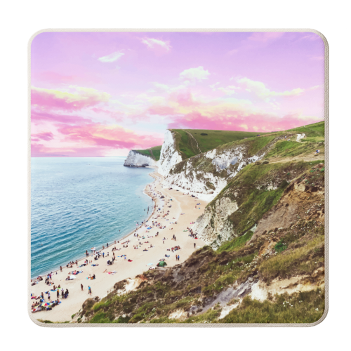 Beach Dream - personalised beer coaster by Uma Prabhakar Gokhale