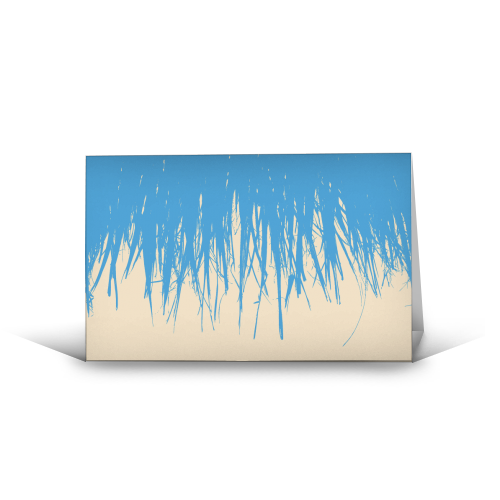 Beach Fringe - funny greeting card by Emeline Tate