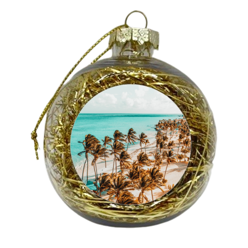 Beach Life - xmas bauble by Uma Prabhakar Gokhale