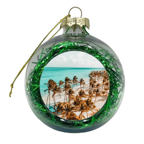 Beach Life - xmas bauble by Uma Prabhakar Gokhale
