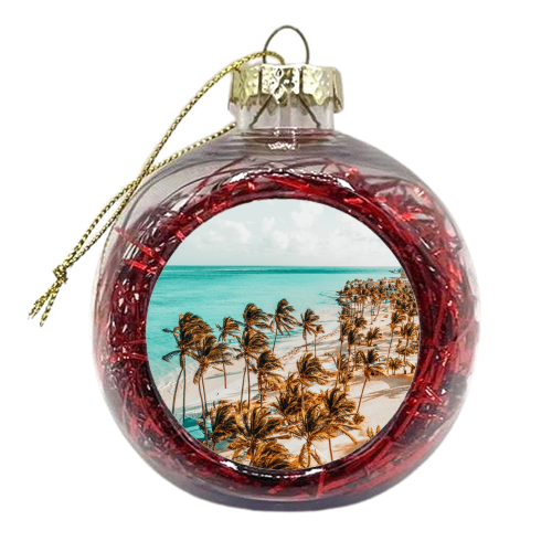 Beach Life - xmas bauble by Uma Prabhakar Gokhale