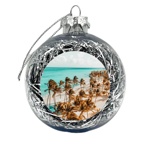 Beach Life - xmas bauble by Uma Prabhakar Gokhale