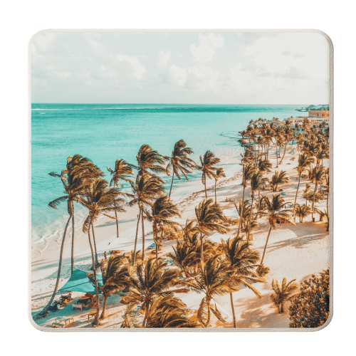 Beach Life - personalised beer coaster by Uma Prabhakar Gokhale