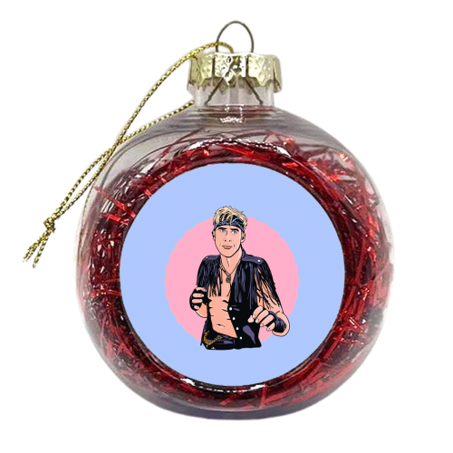 Beat the patriarchy - xmas bauble by Wallace Elizabeth