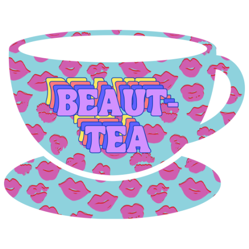 Beaut-Tea - Die Cut Sticker by Nida Designs