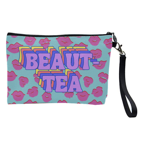 Beaut-Tea - pretty makeup bag by Nida Designs