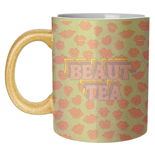 Beaut-Tea - unique mug by Nida Designs