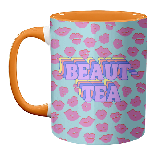 Beaut-Tea - unique mug by Nida Designs