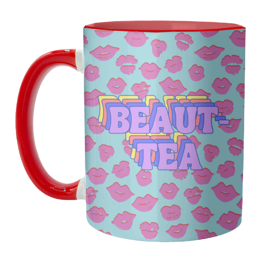 Beaut-Tea - unique mug by Nida Designs