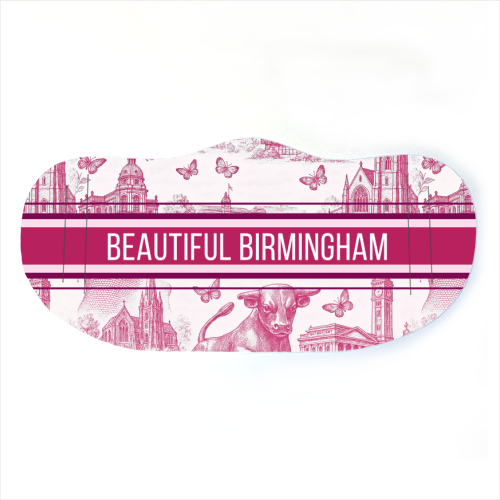 Beautiful Birmingham - face cover mask by Lilly Rose