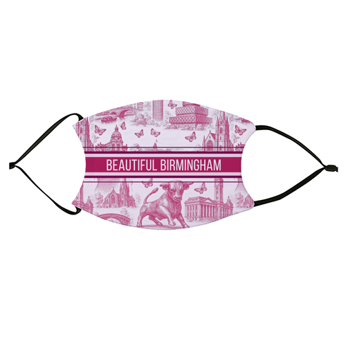 Beautiful Birmingham - face cover mask by Lilly Rose
