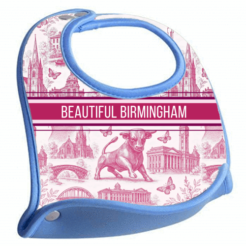Beautiful Birmingham - feeding bib by Lilly Rose