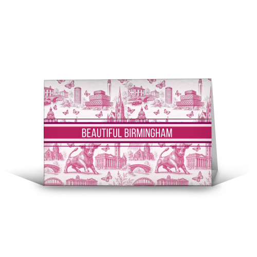 Beautiful Birmingham - funny greeting card by Lilly Rose