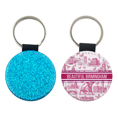 Beautiful Birmingham - keyring by Lilly Rose